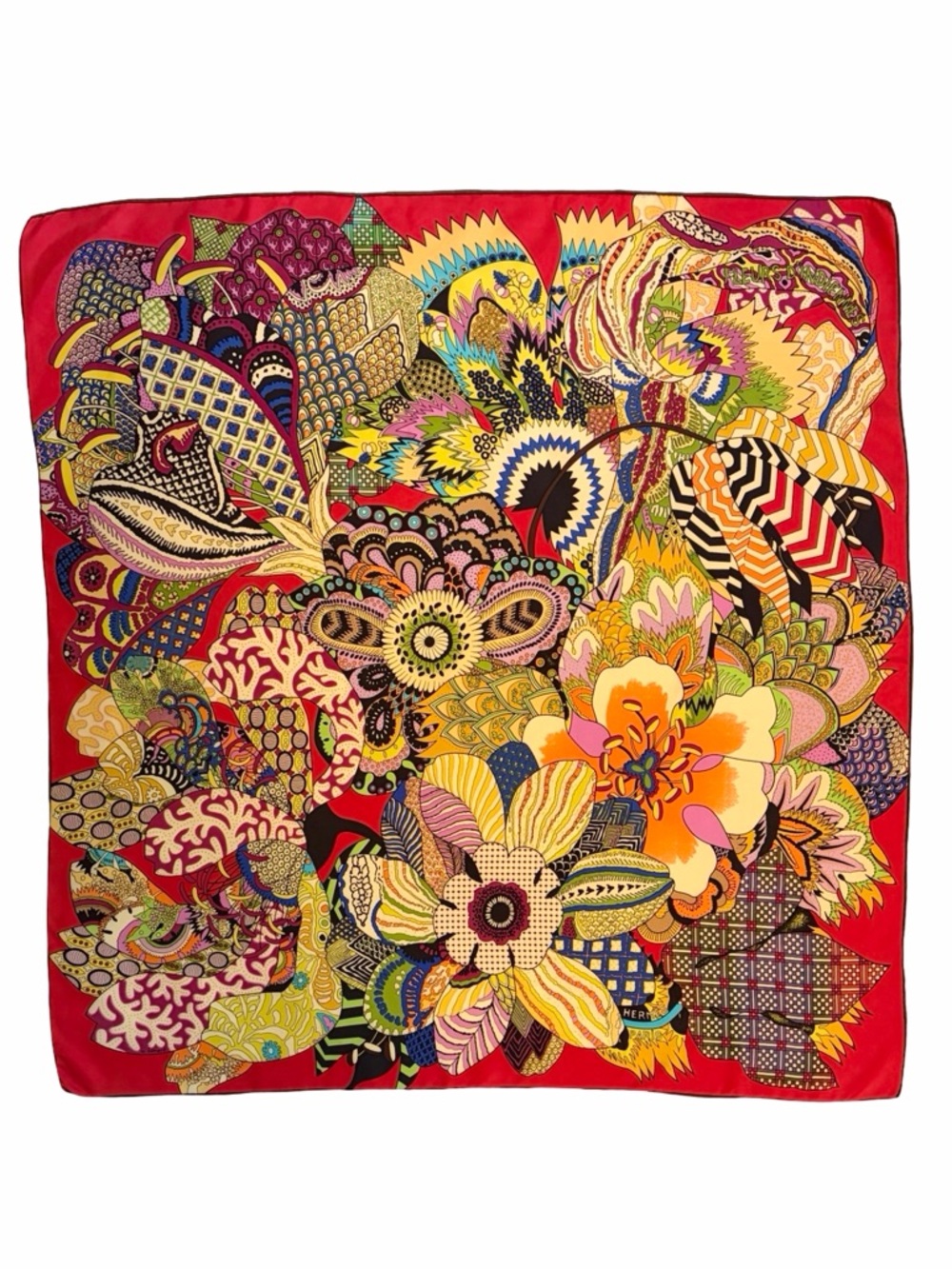 Hermes | Fleurs d'indiennes 90cm Silk Scarf